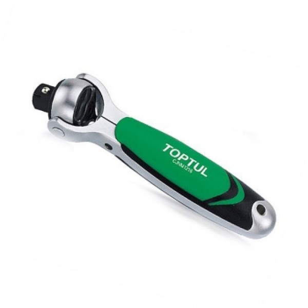 treshotka-12-s-sharnirom-360-72-zubca-cjnm1616-toptul Трещотка 1/2″ с шарниром (360°) 72 зубца CJNM1616 TOPTUL