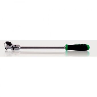 Трещотка 1/2" с шарниром 72 зубца супердлинная CJKN1643 TOPTUL Трещотка 1/2" с шарниром 72 зубца супердлинная CJKN1643 TOPTUL