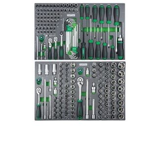 Тележка с инструментом (Pro-Plus) 8 секций 448ед. серая GE-44803 TOPTUL Тележка с инструментом (Pro-Plus) 8 секций 448ед. серая GE-44803 TOPTUL