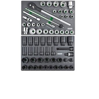 Тележка с инструментом (Pro-Plus) 8 секций 448ед. серая GE-44803 TOPTUL Тележка с инструментом (Pro-Plus) 8 секций 448ед. серая GE-44803 TOPTUL