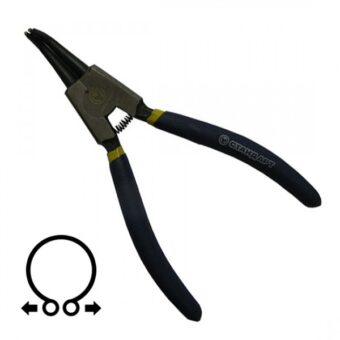 Круглогубцы загнутые, разжим для снятия стопорных колец 7" CPEB0107 STANDART Круглогубцы загнутые, разжим для снятия стопорных колец 7" CPEB0107 STANDART