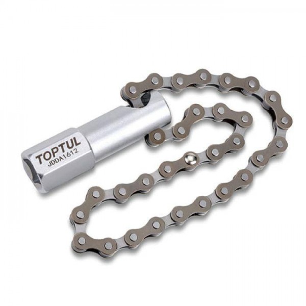 semnik-maslyanogo-filtra-cepnoj-toptul-d120-mm-jdda1612 Съемник м/фильтра цепной 120 мм JDDA1612 TOPTUL