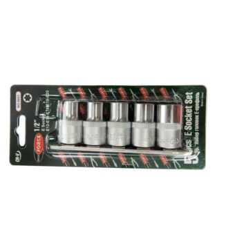 Набор головок Е-профиль 5 предметов 1/2" (E12,E14,E16,E18,E20), на планке ROCKFORCE RF-4053 Набор головок Е-профиль 5 предметов 1/2" (E12,E14,E16,E18,E20), на планке ROCKFORCE RF-4053