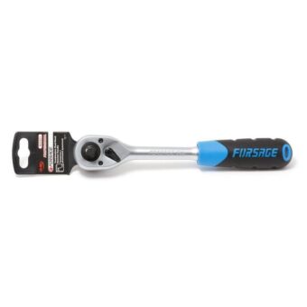 Трещотка реверсивная двухсторонняя с резиновой ручкой 1/2"-3/8" (L-250мм,72зуб.)в пластиковом держателе Forsage F-802421 Трещотка реверсивная двухсторонняя с резиновой ручкой 1/2"-3/8" (L-250мм,72зуб.)в пластиковом держателе Forsage F-802421