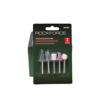 Набор камней абразивных, 5 предметов(хвостовик 3мм), в блистере ROCKFORCE RF-GSK502 Набор камней абразивных, 5 предметов(хвостовик 3мм), в блистере ROCKFORCE RF-GSK502