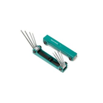 Набор ключей TORX складной 8 предметов(Т5-Т10, Т15, Т20) ROCKFORCE RF-5087F