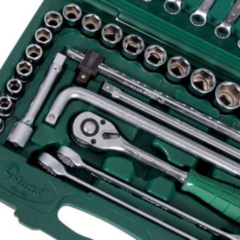 Набор торцевых головок HANS 1/2" 8-32 мм и комбинированных ключей 42 ед. (TK-42) Набор торцевых головок HANS 1/2" 8-32 мм и комбинированных ключей 42 ед. (TK-42)