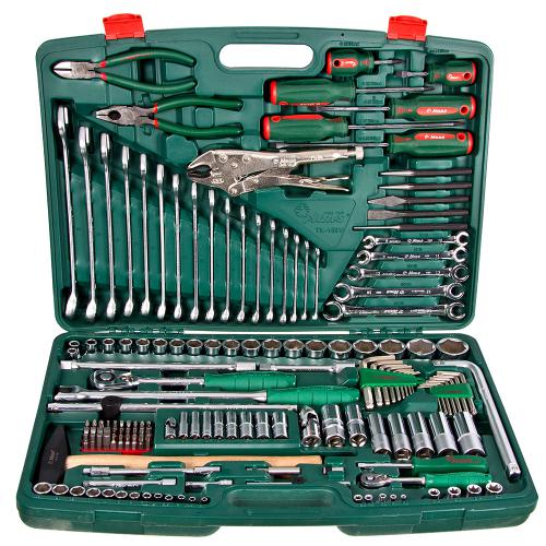Набор инструмента HANS с ключами 158 предметов 1/4", 1/2" (TK-158V)
