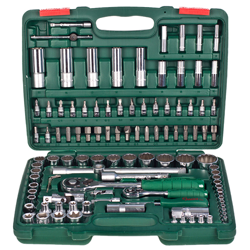Набор инструмента HANS 1/4" и 1/2" ,108 ед. (12 гранный) (TK-108 R2)