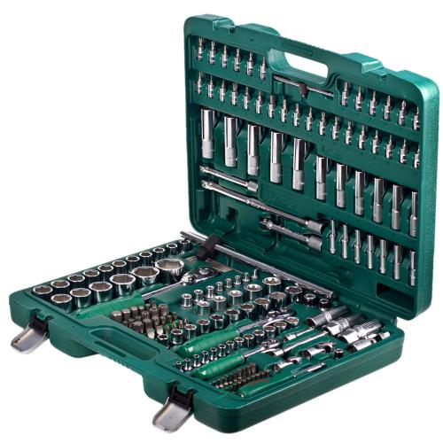 Набор инструмента HANS 177 предметов 1/4", 3/8",1/2" (ТК-177V/ТК-177) Набор инструмента HANS 177 предметов 1/4", 3/8",1/2" (ТК-177V/ТК-177)