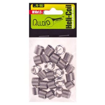 Ремонтные резьбовые вставки M10х1.5, 25 шт/уп. Alloid (РВ-1067) Ремонтные резьбовые вставки M10х1.5, 25 шт/уп. Alloid (РВ-1067)