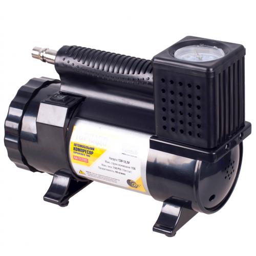 Компрессор автомобильный "Торнадо" КА-Т12181 150psi/15Amp/40л/фонарь/прикур.+переходник/шланг 3,0 м Компрессор автомобильный "Торнадо" КА-Т12181 150psi/15Amp/40л/фонарь/прикур.+переходник/шланг 3,0 м