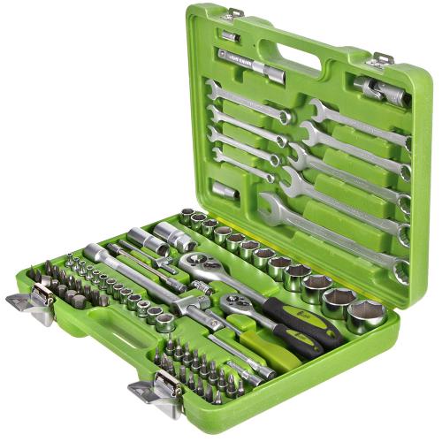 Универсальный набор инструмента Alloid 1/4" & 1/2", 82 предмета (НГ-4082П) Универсальный набор инструмента Alloid 1/4" & 1/2", 82 предмета (НГ-4082П)