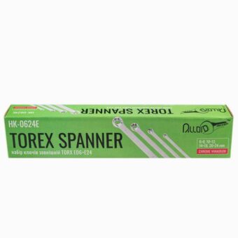 Набор ключей Alloid внешний TORX E06xE24 (НК-0624Е)
