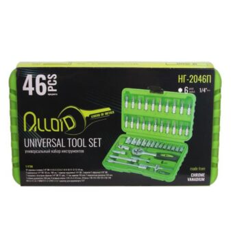 Набор головок 1/4" Alloid, 46 предметов (НГ-2046П)