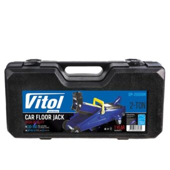 Домкрат подкатной 2 т в чемодане min 135 мм - max 335 мм VITOL 9кг ДП-20009К Домкрат подкатной 2 т в чемодане min 135 мм - max 335 мм VITOL 9кг ДП-20009К