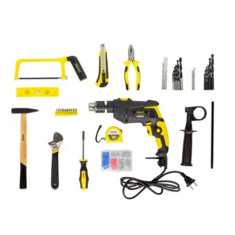 Дрель ударная в наборе 95 ед комплект WMC Tools WT-1095 Дрель ударная в наборе 95 ед комплект WMC Tools WT-1095