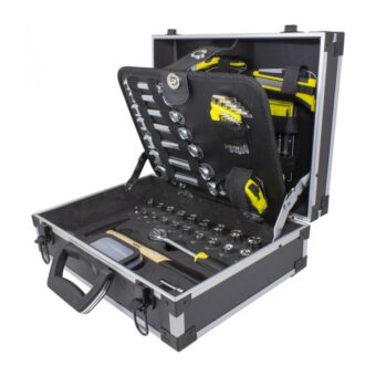 Набор инструментов 91 пр. 1/4'' 3/8'' (6гр) (4.5-19мм), в аллюм. чемодане WMC TOOLS WT-1091 Набор инструментов 91 пр. 1/4'' 3/8'' (6гр) (4.5-19мм), в аллюм. чемодане WMC TOOLS WT-1091