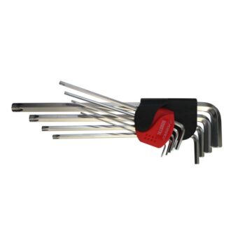 Набор ключей шестигранных 9 предметов HEX/TORX, экстрадлинных (Hex: 1.5, 2, 2.5, 3, 4, 5, 6, 8, 10; Torx: T10, T20, T27, T30, T40, T50, T55) Forsage F-5093TXL Набор ключей шестигранных 9 предметов HEX/TORX, экстрадлинных (Hex: 1.5, 2, 2.5, 3, 4, 5, 6, 8, 10; Torx: T10, T20, T27, T30, T40, T50, T55) Forsage F-5093TXL