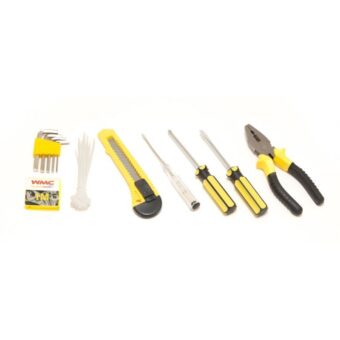 Набор для дома отвертки, плоскогубцы, рулетка 42 пр WMC TOOLS WT-1041