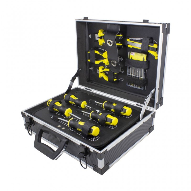 Набор инструментов 91 пр. 1/4'' 3/8'' (6гр) (4.5-19мм), в аллюм. чемодане WMC TOOLS WT-1091 Набор инструментов 91 пр. 1/4'' 3/8'' (6гр) (4.5-19мм), в аллюм. чемодане WMC TOOLS WT-1091