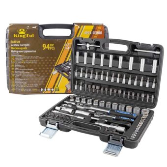 Набор инструментов 94 пр. 1/2'', 1/4'' (6гр.) (4-22мм) KT-4941-5EURO KINGTUL Набор инструментов 94 пр. 1/2'', 1/4'' (6гр.) (4-22мм) KT-4941-5EURO KINGTUL