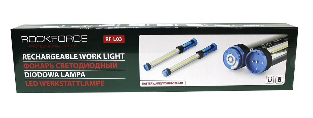Лампа светодиодная аккумуляторная сборная ROCKFORCE RF-L03 Лампа светодиодная аккумуляторная сборная ROCKFORCE RF-L03
