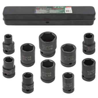 Набор головок ударных 1/2" (6гр.) 10пр. Rockforce RF-4109-5MPB Набор головок ударных 1/2" (6гр.) 10пр. Rockforce RF-4109-5MPB