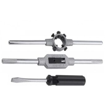 Набор метчиков и плашек, 32 пр, в металлическом кейсе RockForce RF-M032-1 Набор метчиков и плашек, 32 пр, в металлическом кейсе RockForce RF-M032-1