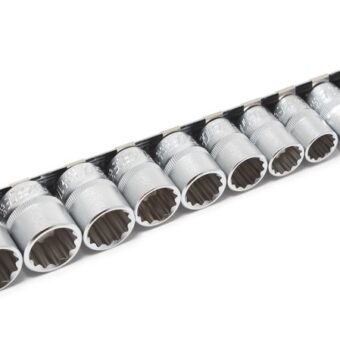 Набор головок 11 предметов 3/8" (12гр.) (8,10-19мм) на планке RockFORCE RF-3111-9 Набор головок 11 предметов 3/8" (12гр.) (8,10-19мм) на планке RockFORCE RF-3111-9