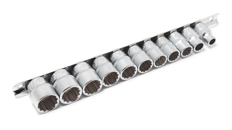 Набор головок 11 предметов 3/8" (12гр.) (8,10-19мм) на планке RockFORCE RF-3111-9 Набор головок 11 предметов 3/8" (12гр.) (8,10-19мм) на планке RockFORCE RF-3111-9