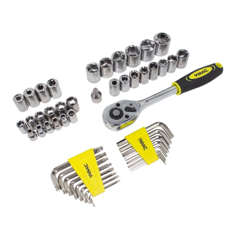 Набор инструментов 128 пр. 1/4'' 3/8'' (6гр) (4-21мм) WT-30128 NEW WMC TOOLS Набор инструментов 128 пр. 1/4'' 3/8'' (6гр) (4-21мм) WT-30128 NEW WMC TOOLS
