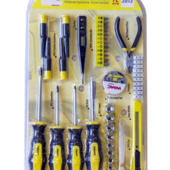 Набор инструментов 72 пр. 1/4'' WT-2072 WMC TOOLS