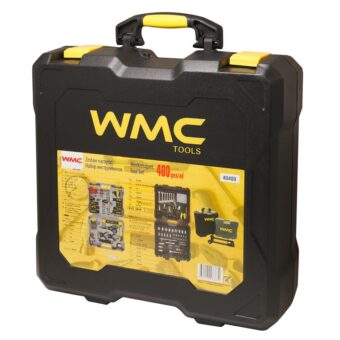 Набор инструментов 400 пр, 1/4'' 1/2'' (6гр.) (4-22мм) дорожный кейс WMC TOOLS 40400 Набор инструментов 400 пр, 1/4'' 1/2'' (6гр.) (4-22мм) дорожный кейс WMC TOOLS 40400