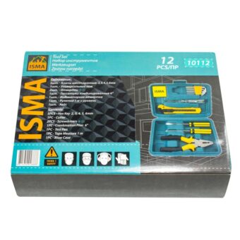 Набор инструментов 12 пр. IS-10112 ISMA Набор инструментов 12 пр. IS-10112 ISMA