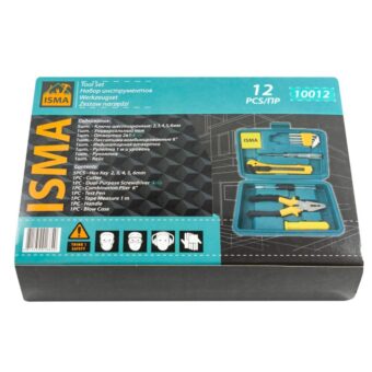 Набор инструментов 12 пр. IS-10012 ISMA Набор инструментов 12 пр. IS-10012 ISMA