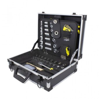 Набор инструментов 91 пр. 1/4'' 3/8'' (6гр) (4.5-19мм), в аллюм. чемодане WMC TOOLS WT-1091 Набор инструментов 91 пр. 1/4'' 3/8'' (6гр) (4.5-19мм), в аллюм. чемодане WMC TOOLS WT-1091