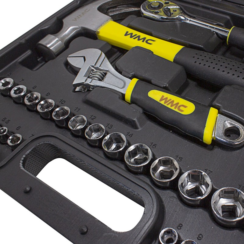 Набор инструментов 128 пр. 1/4'' 3/8'' (6гр) (4-21мм) WT-30128 NEW WMC TOOLS Набор инструментов 128 пр. 1/4'' 3/8'' (6гр) (4-21мм) WT-30128 NEW WMC TOOLS
