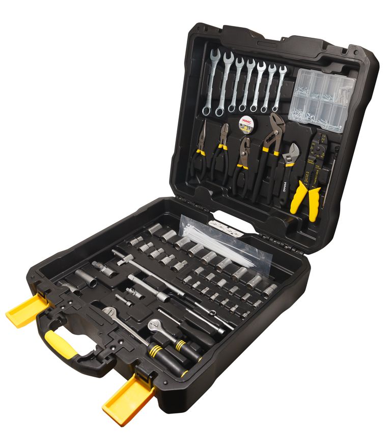 Набор инструментов 400 пр, 1/4'' 1/2'' (6гр.) (4-22мм) дорожный кейс WMC TOOLS 40400 Набор инструментов 400 пр, 1/4'' 1/2'' (6гр.) (4-22мм) дорожный кейс WMC TOOLS 40400