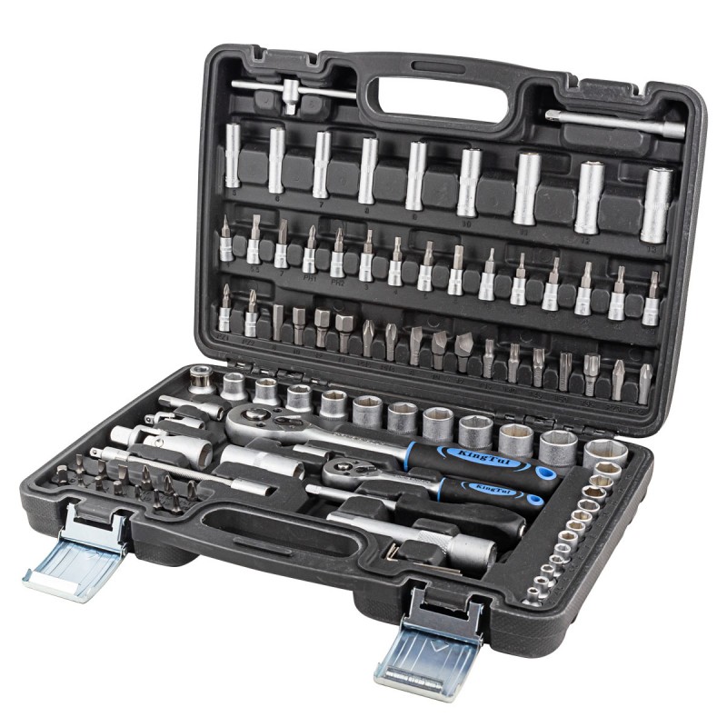 Набор инструментов 94 пр. 1/2'', 1/4'' (6гр.) (4-22мм) KT-4941-5EURO KINGTUL