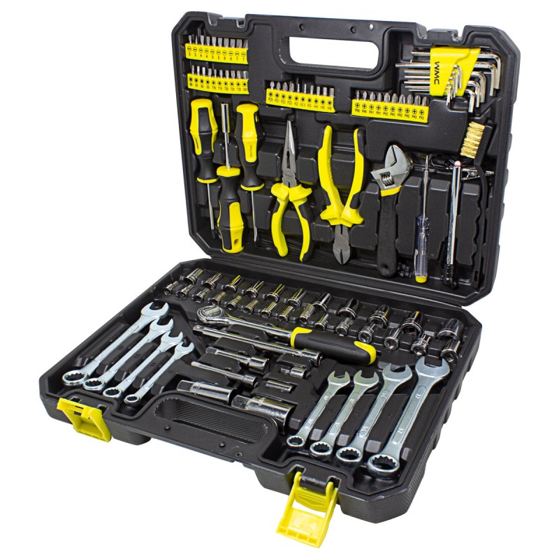 Набор инструментов 122 пр 1/4''3/8''(6гр) (4-19мм) WT-30122 WMC TOOLS Набор инструментов 122 пр 1/4''3/8''(6гр) (4-19мм) WT-30122 WMC TOOLS