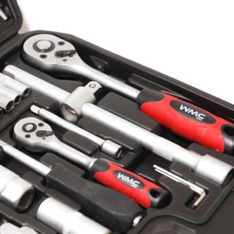 Набор инструментов 108 предметов 1/2'', 1/4'' (6гр.) WMC TOOLS WT-41082-5 Набор инструментов 108 предметов 1/2'', 1/4'' (6гр.) WMC TOOLS WT-41082-5